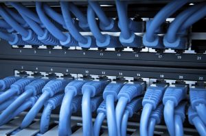 Network cabling for audio visual over internet