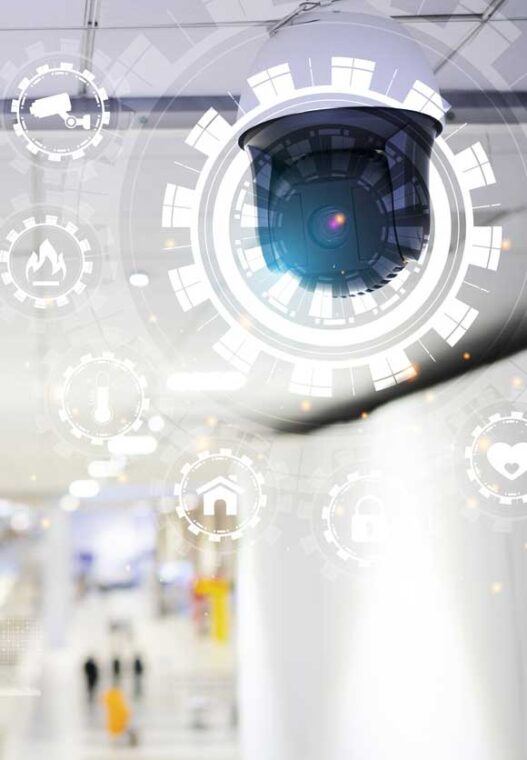 AI Security Camera with details of threat protection
