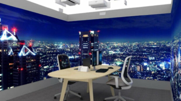 Immersive conference room